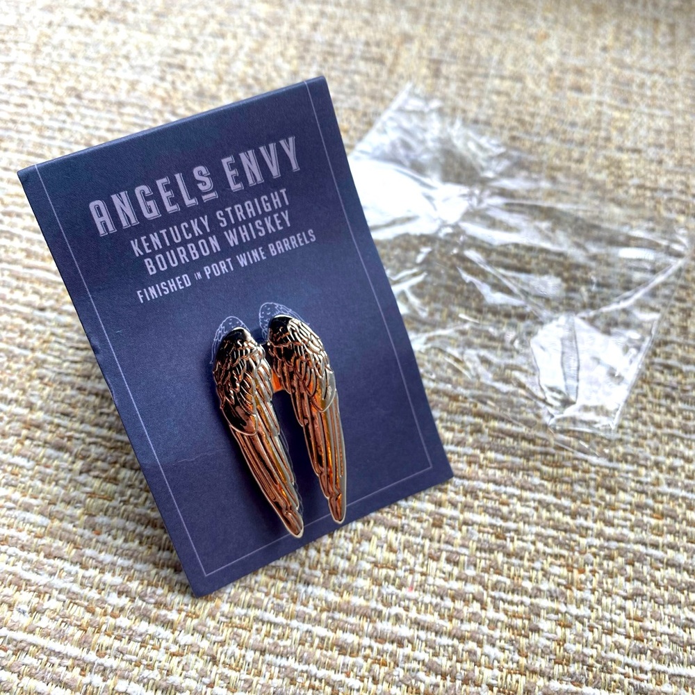 Angels Envy whiskey pin